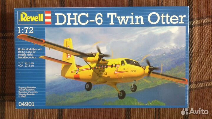 DHC-6 Twin Otter Revell 1/72 A-319 1/144 + Aurora