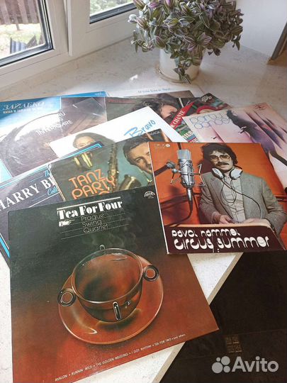 Виниловые пластинки импортные 14шт