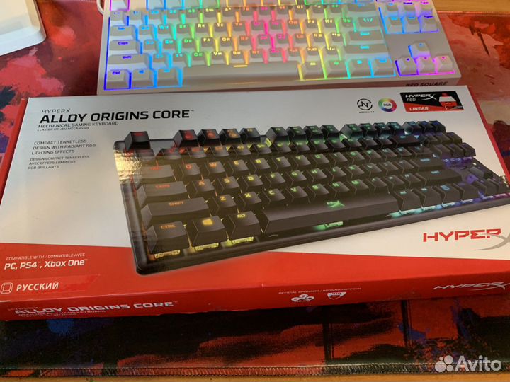 Игровая клавиатура hyperx alloy origins core