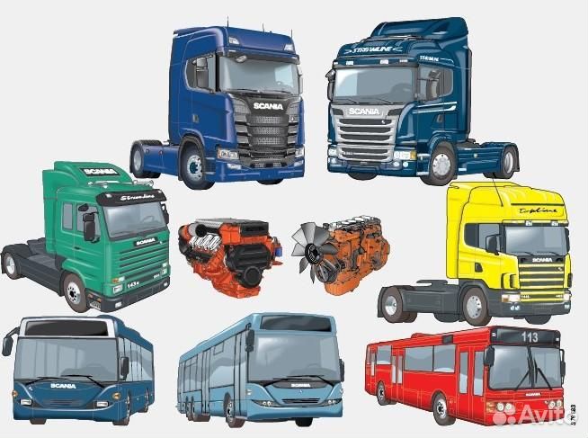 Scania SDP3 XCom 2.30 Каталог Multi