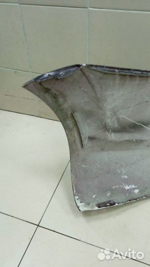 Бампер задний рестайлинг седан без парктроников