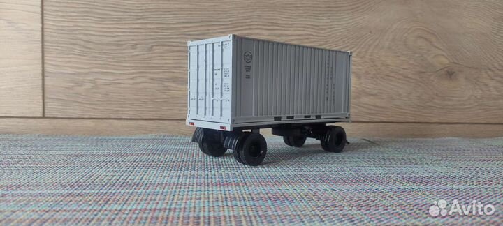 Прицеп гкб-8350 контейнеровоз, 1/43