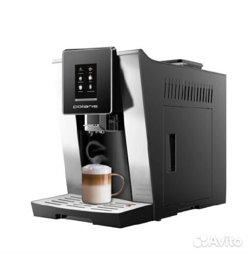 Кофемашина Polaris pacm 2060AC Silver/Black