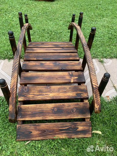 Мельница садовая, мост декоративный