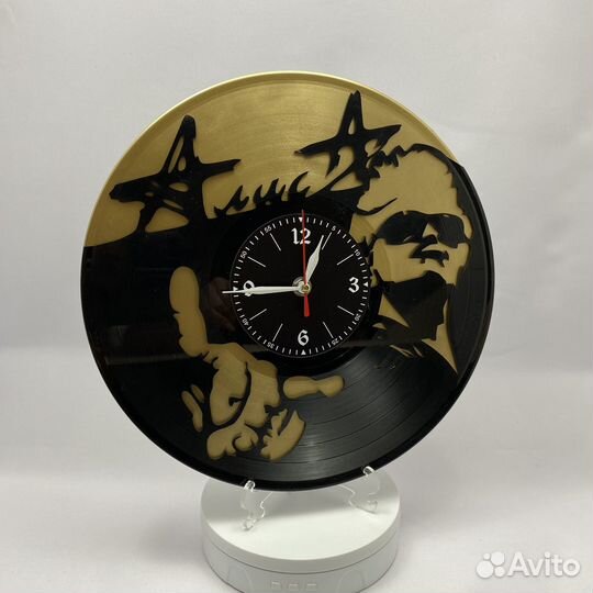 Группа Алиса, золото №2 часы из винила