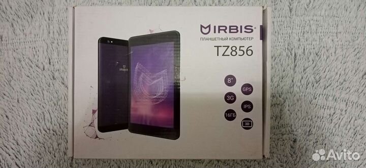Планшетный компьютер irbis TZ856