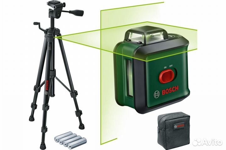 Нивелир лазерный bosch UniversalLevel 360 Set, 24м