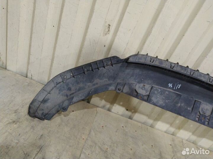 Накладка бампера передняя Volkswagen Polo 7 2021