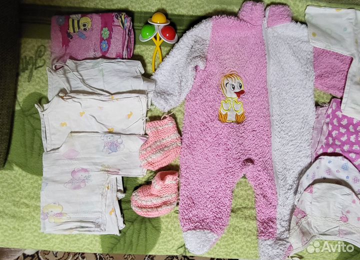 Вещи для новорожденных девочек
