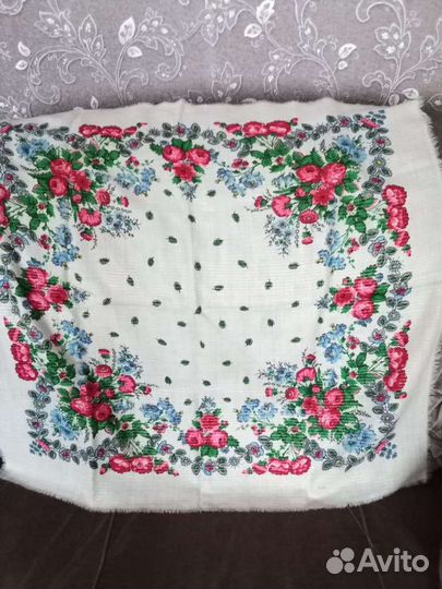 Шерстяной платок СССР