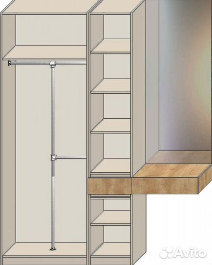 Модульный шкаф