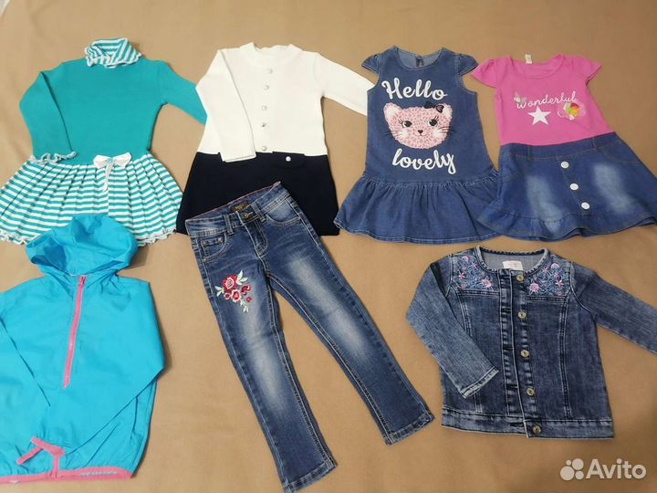 Вещи пакетом на девочку