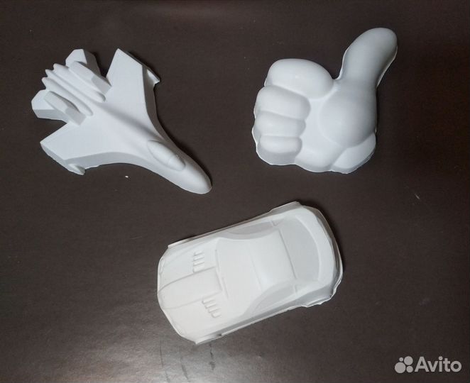 Фигурки для раскрашивания 3D и 2D