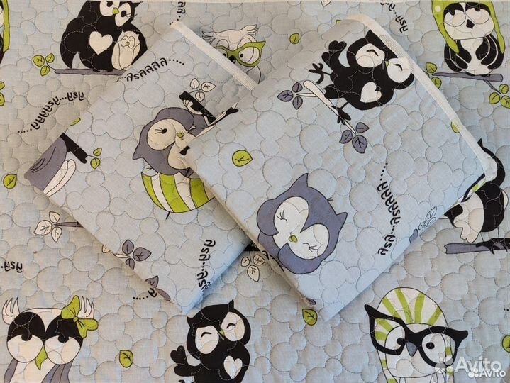 Пелёнки многоразовые белые цветные