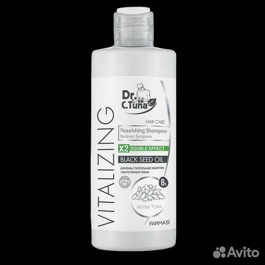 Шампунь с маслом черного тмина Dr. Tuna