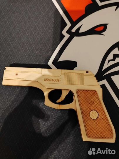 Деревянный резинкострел