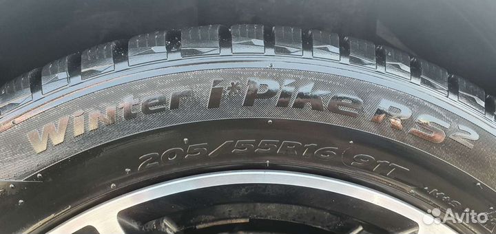 Комплект зимней резины на литых дисках