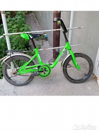 Детский велосипед мультяшка