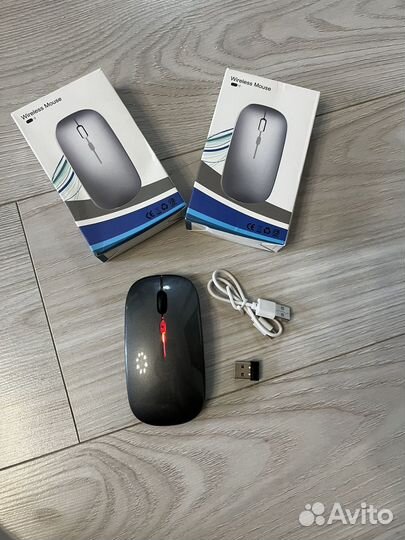 Беспроводная игровая мышь с подсветкой новая