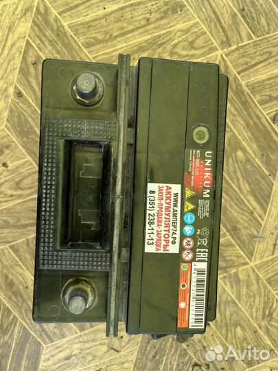 Аккумулятор автомобильный 60 ач бу