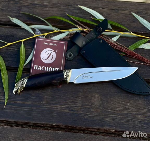 Нож из стали х12мф охотничьи