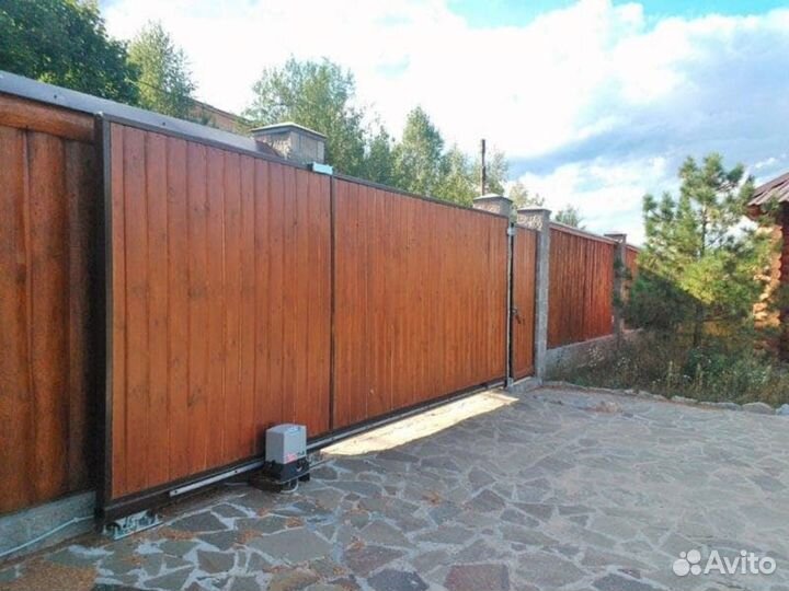 Ворота на дачу 