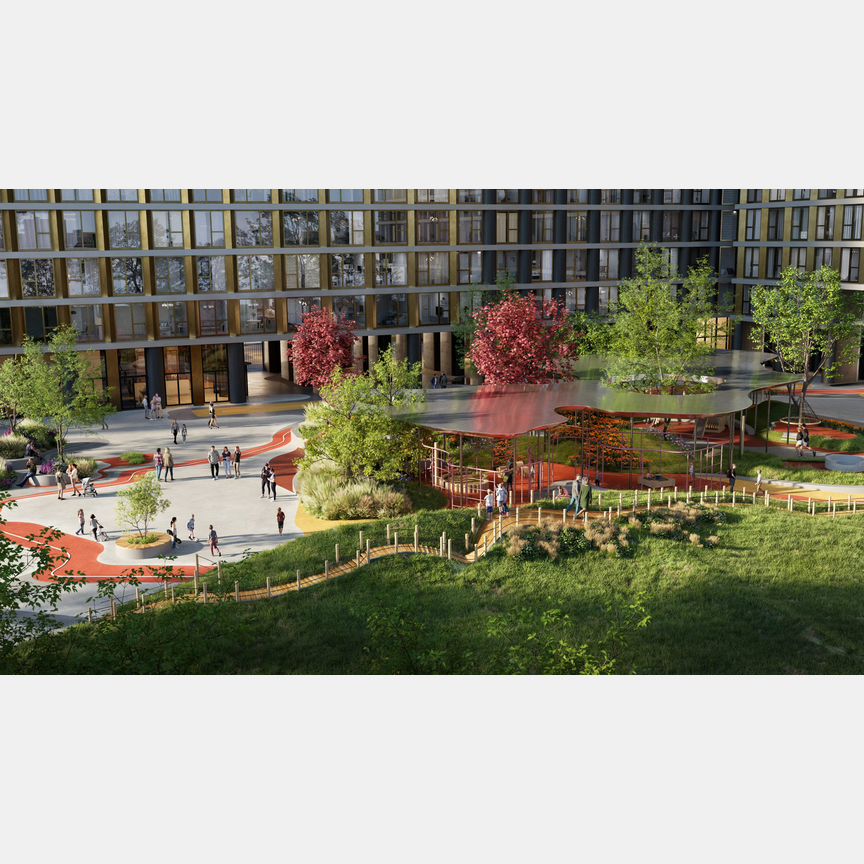 3-к. апартаменты, 71,3 м², 7/29 эт.