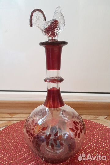 Графин с петухом внутри Мальцов, нач.20в