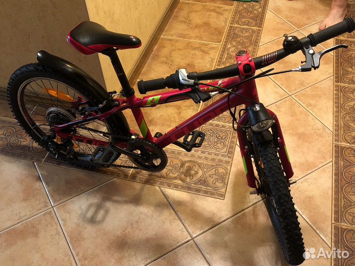 Велосипед Cude Kid 200 Allroad Girl (роз-зел) 2018