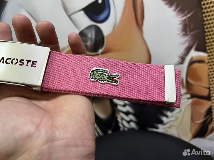 Ремень lacoste женский новый