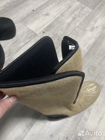 Сапоги зимние с чулком