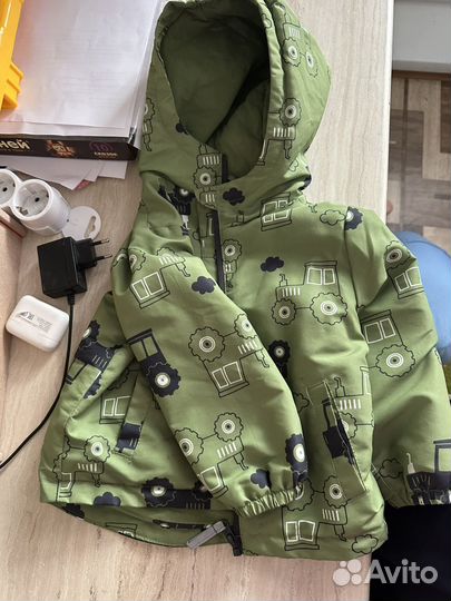 Ветровка куртка для мальчика 86