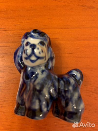 Пудель гжель