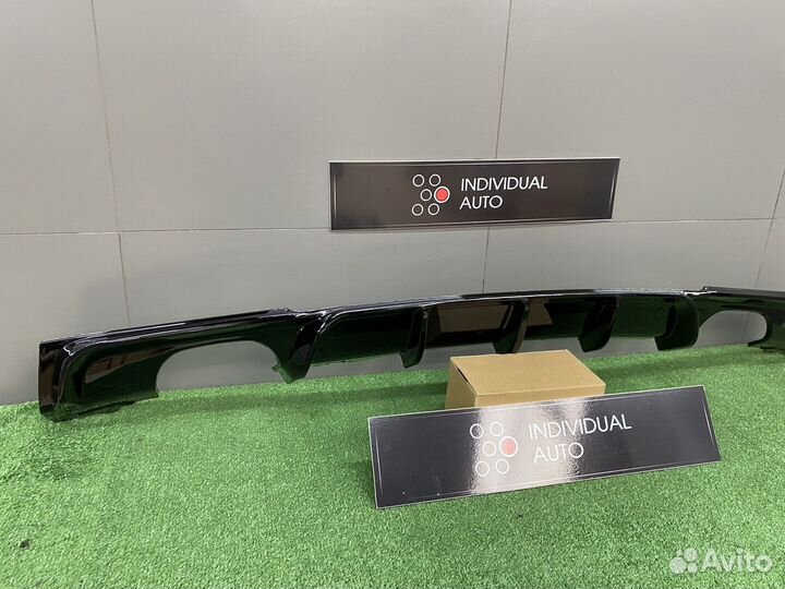 Диффузор накладка заднего бампера BMW 3 F30