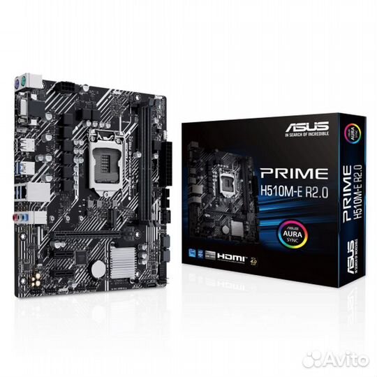 Материнская плата asus prime H510M-E R2.0 90MB1FQ0