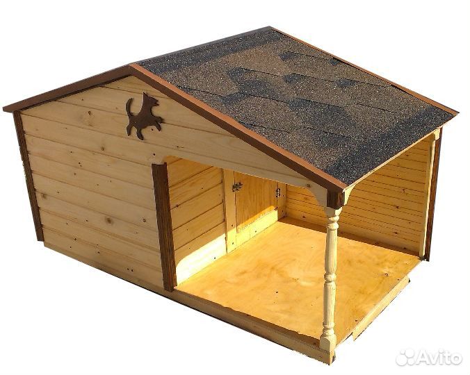 Будка для собаки Dog Style -Terrace-2