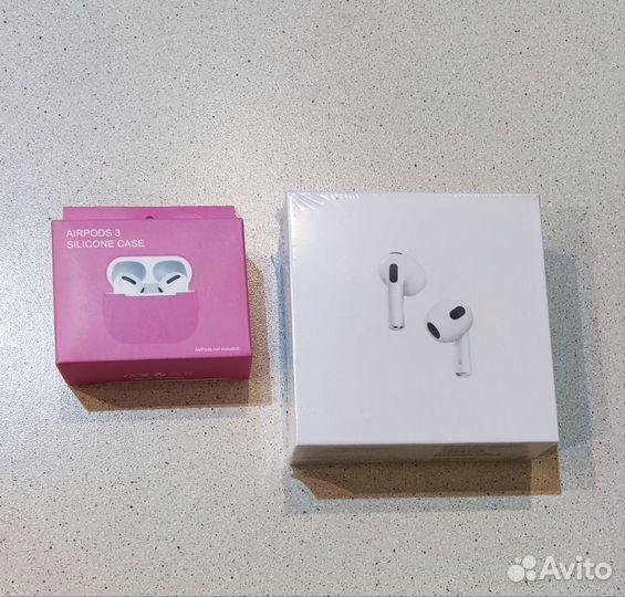 Наушники Apple AirPods 3 + чехол
