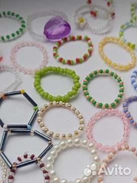 Кольца из бисера