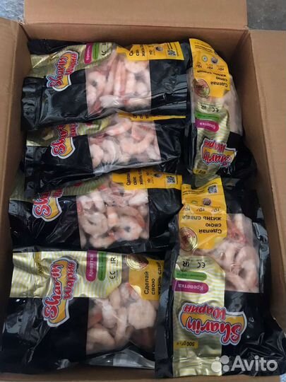 Креветка очищенная бланшированная