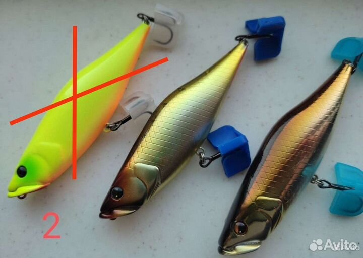 Воблеры Tsunekichi Huss pen и Hama minnow