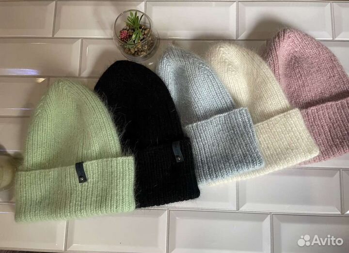 Шапка из пуха норки