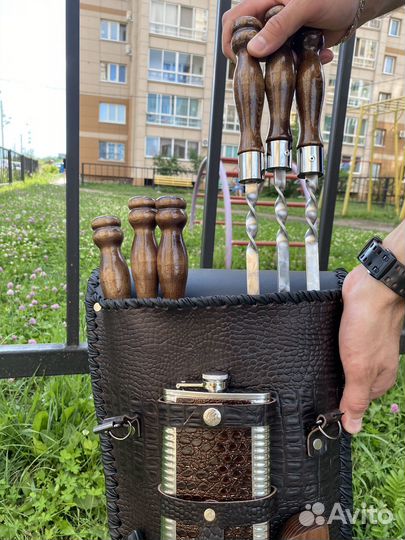 Набор шашлычный подарочный 