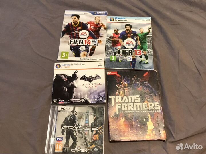 Диски игры на компьютер