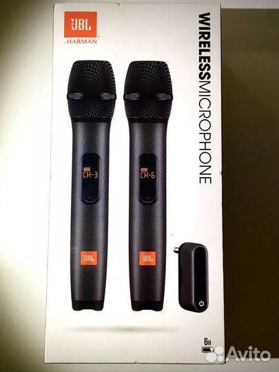 JBL Wireless Microphone Set. Новые.Европа