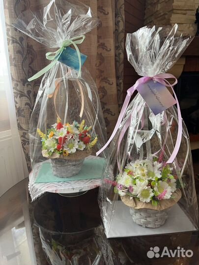 Букет из мыла. Подарок. Сувенир