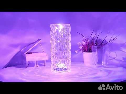 Кристаллический сенсорный светильник - ночник объявление продам