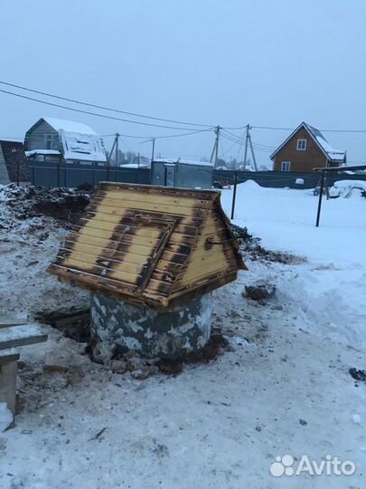 Копка колодцев септиков