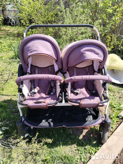 Коляска для двойни 2 в 1