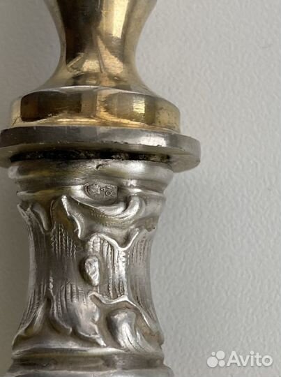 Антикварное столовое серебро