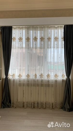 Комплект шторы и тюль